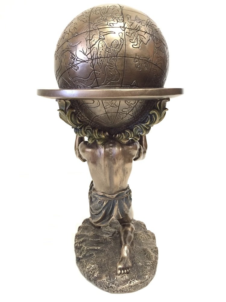 Amazon.co.jp: Greek Titan Atlas Carrying the World Statue : ホーム